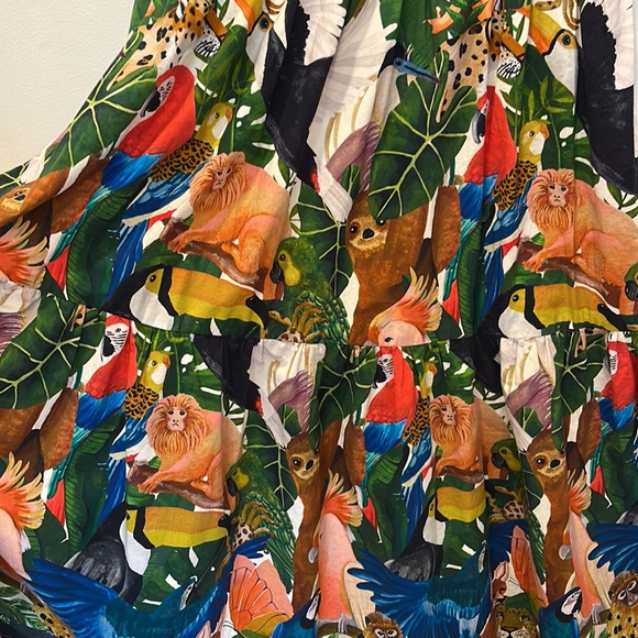 FARM Rio 100% cotton midi dress - Picture 11 of 11